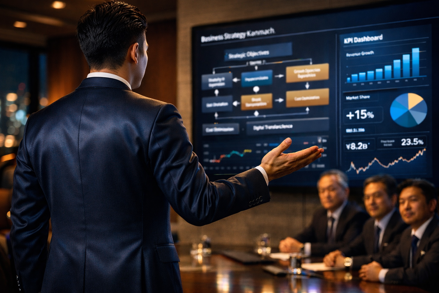 経営コンサルティング事業のイメージ